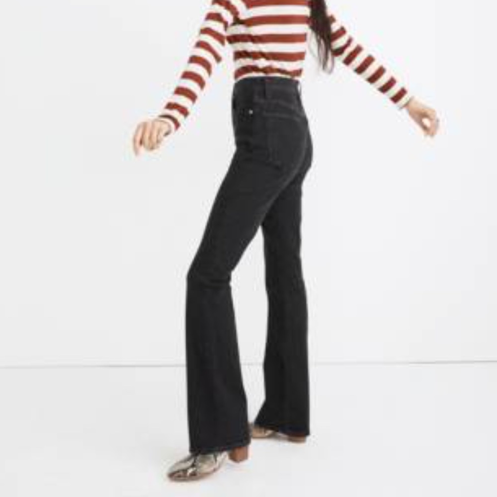 Madewell Skinny Flare Jeans in Belway Wash 32